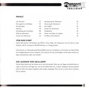 Dungeon Master II (Europe, Mega CD) - Booklet Page 045 Dungeon Master II (Europe, Mega CD) - Booklet Page 045