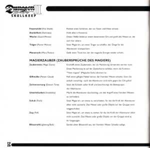 Dungeon Master II (Europe, Mega CD) - Booklet Page 058 Dungeon Master II (Europe, Mega CD) - Booklet Page 058