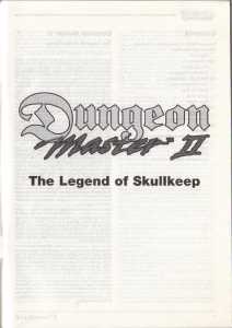 Dungeon Master II (Europe, PC) - Blackmarket Manual Page 003 Dungeon Master II (Europe, PC) - Blackmarket Manual Page 003
