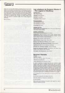 Dungeon Master II (Europe, PC) - Blackmarket Manual Page 046 Dungeon Master II (Europe, PC) - Blackmarket Manual Page 046