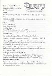 Dungeon Master II (Europe, PC) - Reference Card Page 009 Dungeon Master II (Europe, PC) - Reference Card Page 009