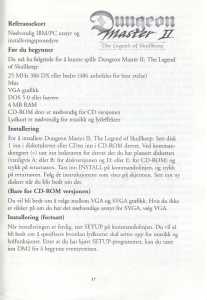 Dungeon Master II (Europe, PC) - Reference Card Page 017 Dungeon Master II (Europe, PC) - Reference Card Page 017