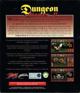 Dungeon Master II (France, Macintosh) - Box Back