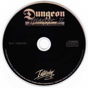 Dungeon Master II (France, Macintosh) - Compact Disc Front