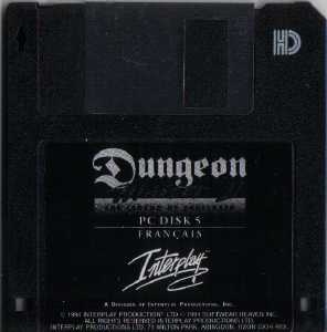 Dungeon Master II (France, PC) - Floppy Disk Edition Disk 5 Front Dungeon Master II (France, PC) - Floppy Disk Edition Disk 5 Front