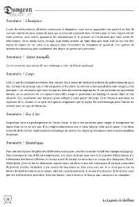 Dungeon Master II (France, PC) - Manual Page 020 Dungeon Master II (France, PC) - Manual Page 020