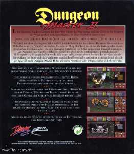 Dungeon Master II (Germany, Amiga) - Box Back