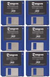 Dungeon Master II (Germany, Amiga) - Disks Front