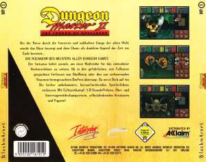 Dungeon Master II (Germany, PC) - Blackmarket With Booklet Back Card Front Dungeon Master II (Germany, PC) - Blackmarket With Booklet Back Card Front
