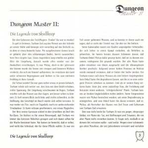 Dungeon Master II (Germany, PC) - Blackmarket With Booklet Booklet Page 005 Dungeon Master II (Germany, PC) - Blackmarket With Booklet Booklet Page 005
