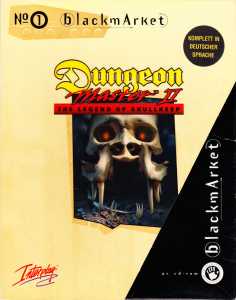 Dungeon Master II (Germany, PC) - Blackmarket With Manual Box With Sleeve With Sticker Front Dungeon Master II (Germany, PC) - Blackmarket With Manual Box With Sleeve With Sticker Front