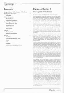 Dungeon Master II (Germany, PC) - Blackmarket With Manual Manual Page 004 Dungeon Master II (Germany, PC) - Blackmarket With Manual Manual Page 004