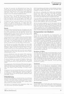 Dungeon Master II (Germany, PC) - Blackmarket With Manual Manual Page 027 Dungeon Master II (Germany, PC) - Blackmarket With Manual Manual Page 027