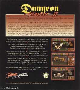 Dungeon Master II (Germany, PC) - Compact Disc Edition Box Back Dungeon Master II (Germany, PC) - Compact Disc Edition Box Back