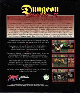 Dungeon Master II (Germany, PC) - Floppy Disk Edition Box Back Dungeon Master II (Germany, PC) - Floppy Disk Edition Box Back