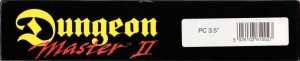 Dungeon Master II (Germany, PC) - Floppy Disk Edition Box Bottom Dungeon Master II (Germany, PC) - Floppy Disk Edition Box Bottom