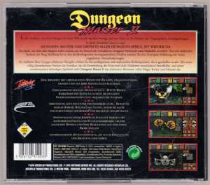 Dungeon Master II (Germany, PC) - Jewel Case Box Back