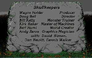 Dungeon Master II (Japan, IBM PSV) - Credits