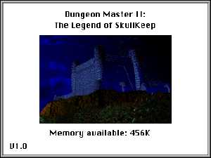 Dungeon Master II (Japan, Macintosh) - Scrolling Credits No Text