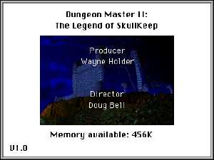 Dungeon Master II (Japan, Macintosh) - Scrolling Credits Text