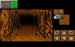 Dungeon Master II (Japan, PC-9821) - Dungeon view