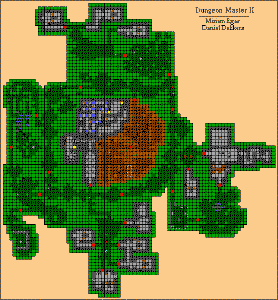 Dungeon Master II Maps by Miriam Egas and Daniel Dekkers