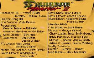 Dungeon Master II (Macintosh) - Credits
