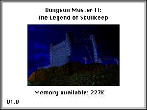 Dungeon Master II (Macintosh) - Scrolling Credits No Text