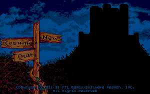 Dungeon Master II (PC) - Version 09 Beta 05 00 Main Menu