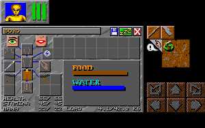 Dungeon Master II (PC) - Version 09 Beta Inventory