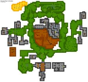 Dungeon Master II - TR Dungeon Ground Floor And Garden