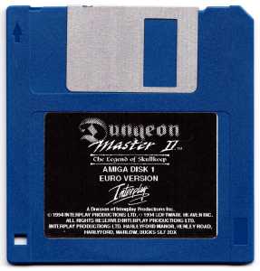 Dungeon Master II (United Kingdom, Amiga) - Alternate Disk 1 Front Dungeon Master II (United Kingdom, Amiga) - Alternate Disk 1 Front