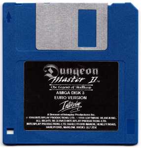 Dungeon Master II (United Kingdom, Amiga) - Alternate Disk 3 Front Dungeon Master II (United Kingdom, Amiga) - Alternate Disk 3 Front