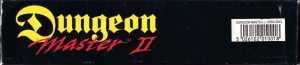 Dungeon Master II (United Kingdom, Amiga) - Box Bottom Dungeon Master II (United Kingdom, Amiga) - Box Bottom