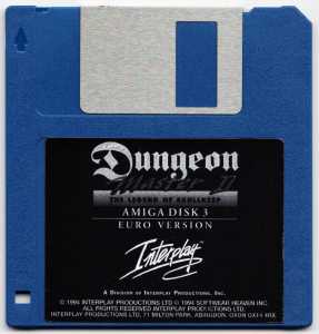 Dungeon Master II (United Kingdom, Amiga) - Disk 3 Front Dungeon Master II (United Kingdom, Amiga) - Disk 3 Front