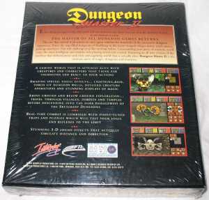 Dungeon Master II (United Kingdom, Macintosh) - Box Back Dungeon Master II (United Kingdom, Macintosh) - Box Back
