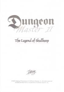 Dungeon Master II (United Kingdom, Macintosh) - Manual Page 003