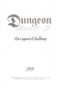 Dungeon Master II (United Kingdom, Macintosh) - Manual Page 003 Dungeon Master II (United Kingdom, Macintosh) - Manual Page 003