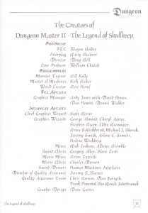 Dungeon Master II (United Kingdom, Macintosh) - Manual Page 039 Dungeon Master II (United Kingdom, Macintosh) - Manual Page 039