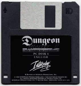 Dungeon Master II (United Kingdom, PC) - Floppy Disk Edition Disk 4 Front Dungeon Master II (United Kingdom, PC) - Floppy Disk Edition Disk 4 Front