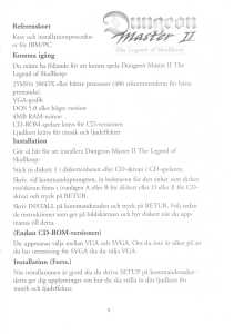 Dungeon Master II (United Kingdom, PC) - Floppy Disk Edition Reference Card Page 005 Dungeon Master II (United Kingdom, PC) - Floppy Disk Edition Reference Card Page 005