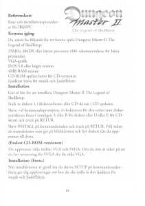 Dungeon Master II (United Kingdom, PC) - Floppy Disk Edition Reference Card Page 021 Dungeon Master II (United Kingdom, PC) - Floppy Disk Edition Reference Card Page 021