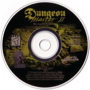 Dungeon Master II (USA, Macintosh) - Compact Disc Front