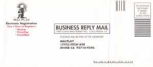 Dungeon Master II (USA, Macintosh) - Envelope Front Dungeon Master II (USA, Macintosh) - Envelope Front