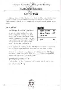 Dungeon Master II (USA, Macintosh) - Manual Page 018 Dungeon Master II (USA, Macintosh) - Manual Page 018