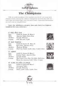 Dungeon Master II (USA, Macintosh) - Manual Page 025 Dungeon Master II (USA, Macintosh) - Manual Page 025