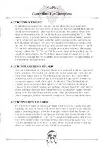 Dungeon Master II (USA, Macintosh) - Manual Page 033 Dungeon Master II (USA, Macintosh) - Manual Page 033