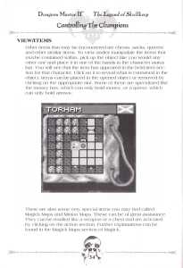 Dungeon Master II (USA, Macintosh) - Manual Page 036 Dungeon Master II (USA, Macintosh) - Manual Page 036
