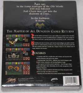 Dungeon Master II (USA, PC) - Big Box Box Back