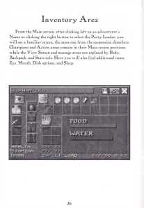 Dungeon Master II (USA, PC) - Big Box Manual Page 028